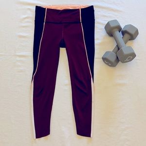 Athleta Velocity Colorblock Capri XS